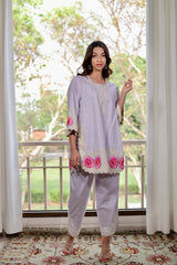 Lilac Rose Kurta Set