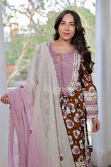Cinnamon Heart Kurta Set