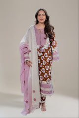 Cinnamon Heart Kurta Set