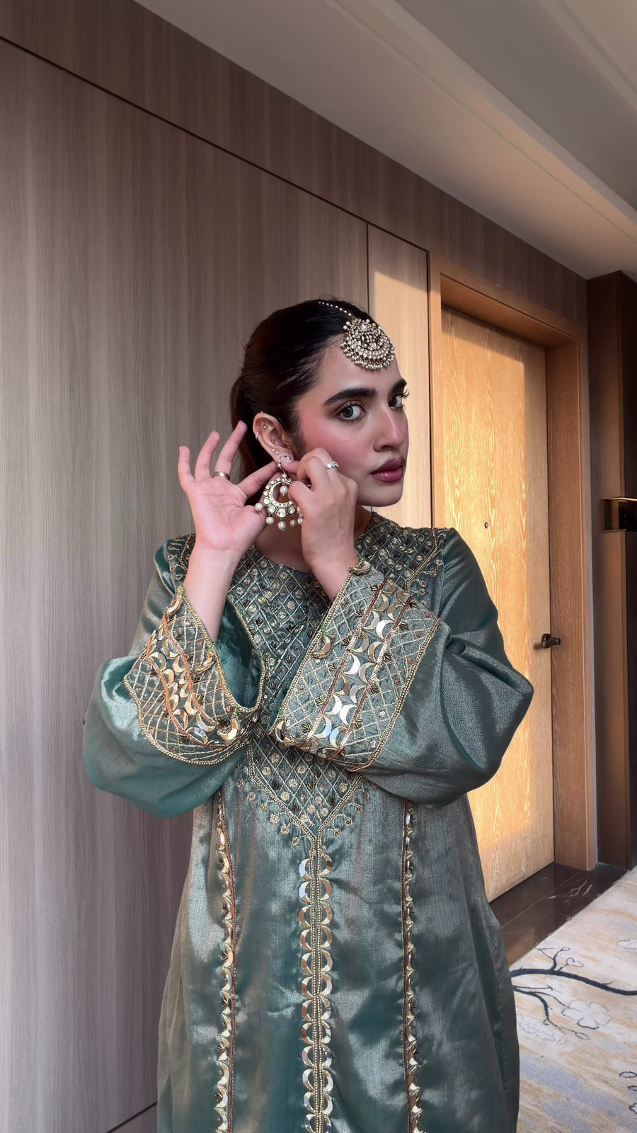 Sage Glow Kurta Set