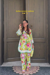 Citrus Bloom Co-ord Set